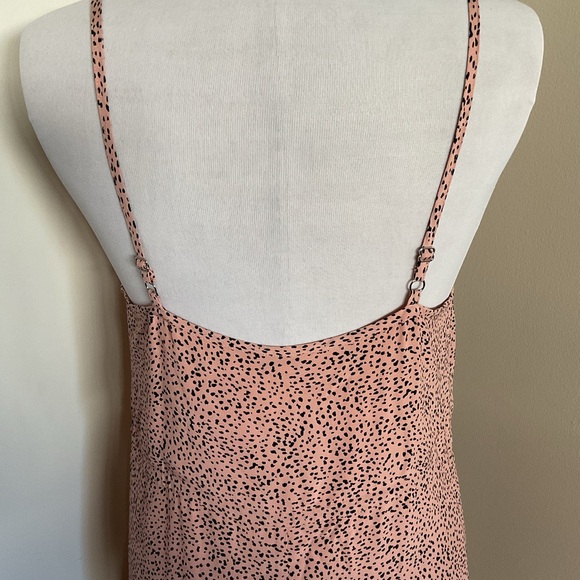 Rails - Frida Dress in Rose Spotted hemline edge with Ruffle Size Medium - Picture 8 of 8